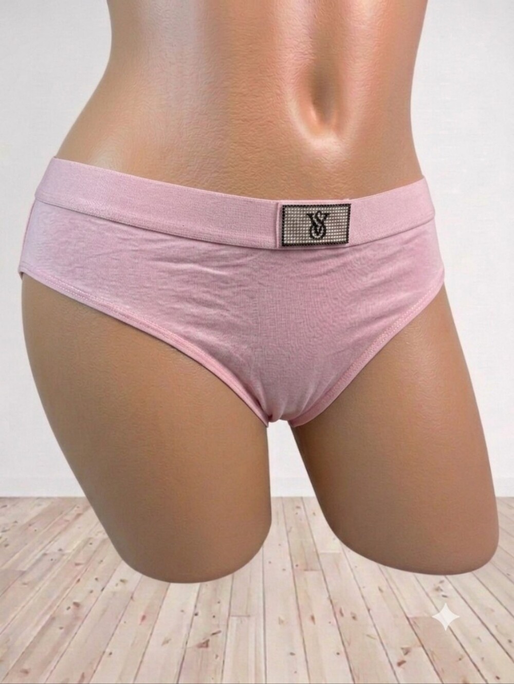 Victoria's Secret Logo Cotton Hiphugger Hipster Panties XXL NWT